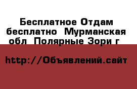 Бесплатное Отдам бесплатно. Мурманская обл.,Полярные Зори г.